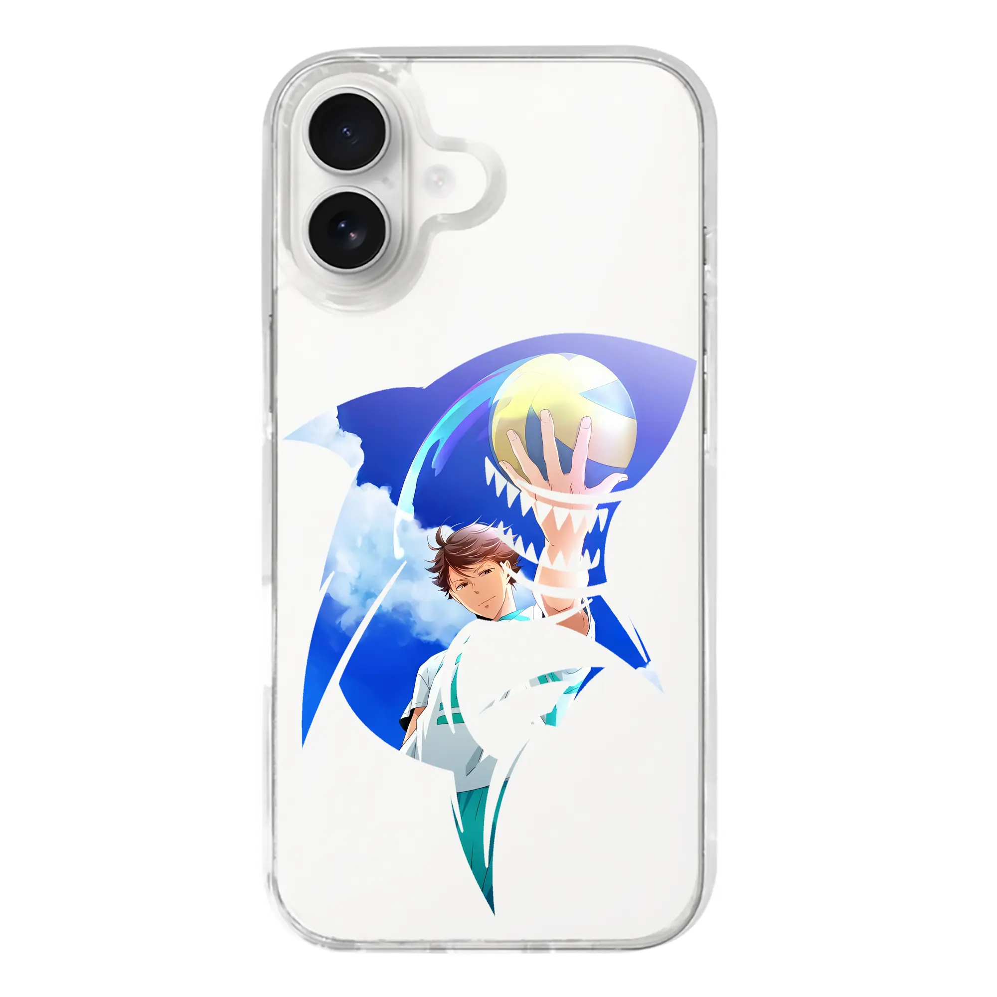 ハイキュー!! グッズ,及川徹 - iPhone 17シリーズ 透明スマホケース – 薄型・耐衝撃・精密フィット保護カバー